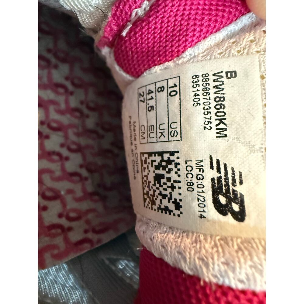 New Balance 860 Susan B Koman Breast Cancer Special Edition Size 10w - Picture 6 of 6